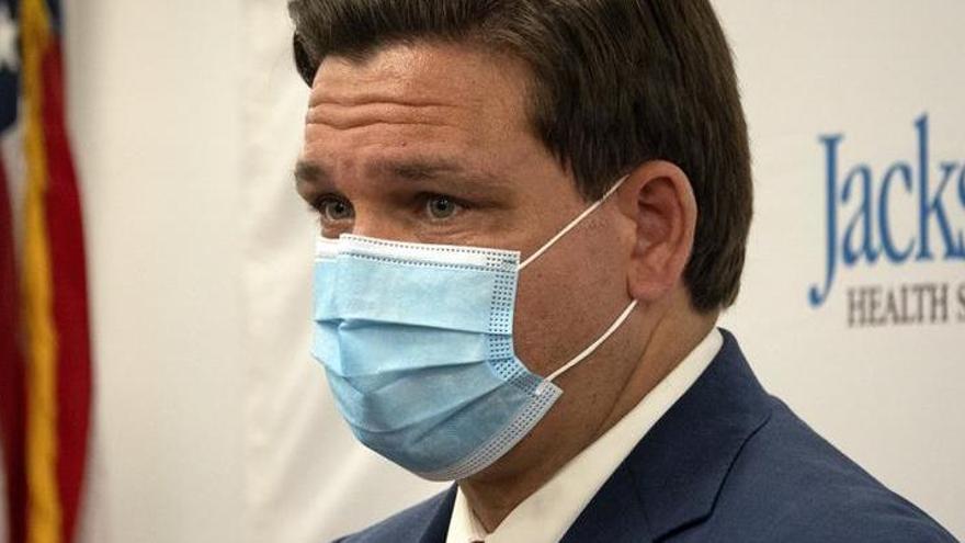 El gobernador de Florida, Ron DeSantis.