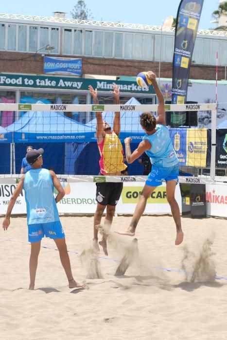 San Bartolomé de Tirajana. Presentación Copa del Rey de voley playa  | 25/04/2019 | Fotógrafo: José Carlos Guerra