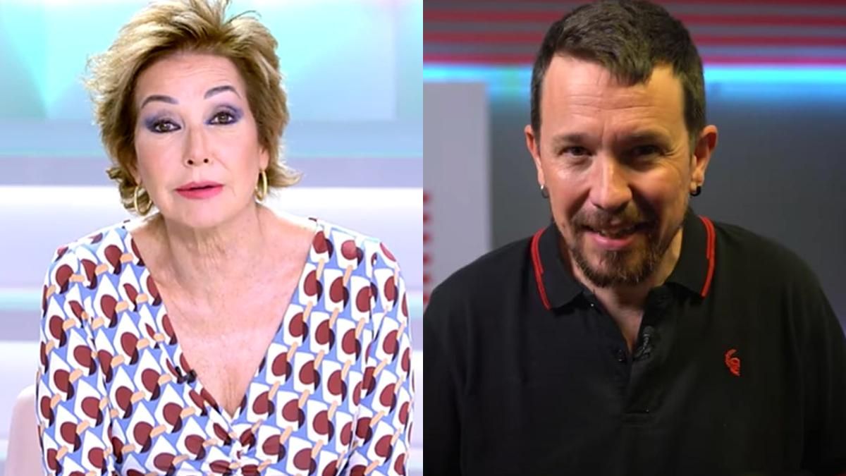 Ana Rosa y Pablo Iglesias