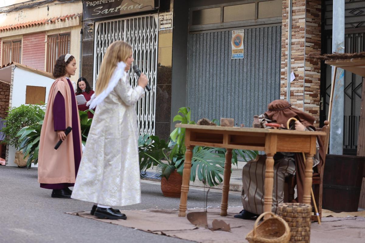Las mejores imágenes del belén viviente de Vila-real