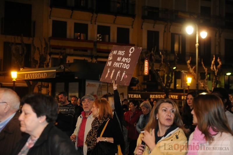 Manifestación por el Día de la Mujer en Murcia