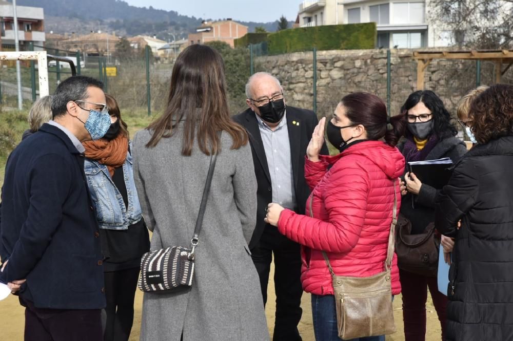 Josep Bargalló visita Navàs