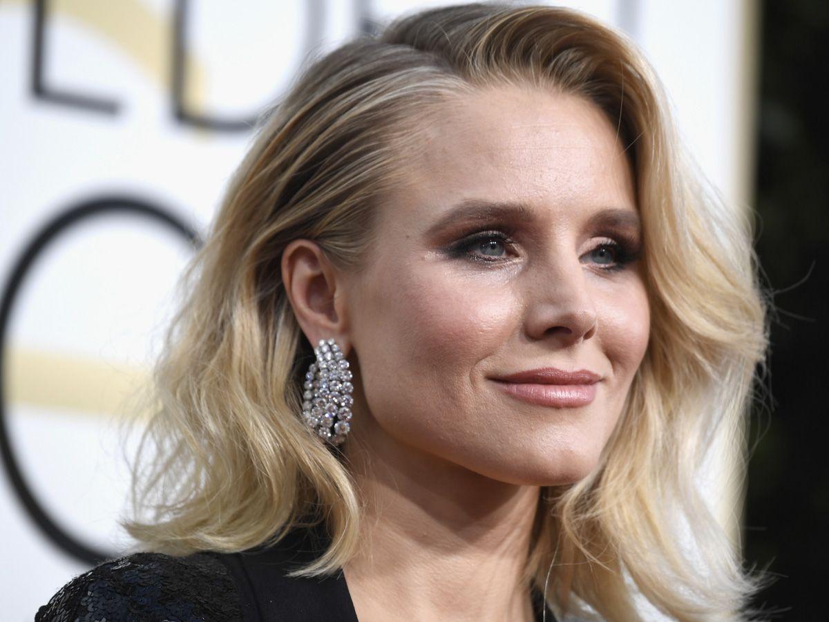 Belleza en los Globos de Oro 2017: Kristen Bell