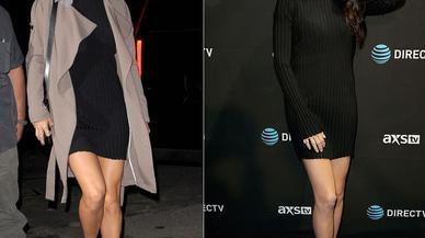 Taylor Swift y Adriana Lima: dos mujeres y un vestido