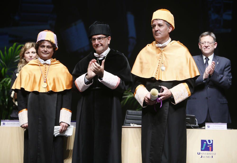 Jordi Garcés, investido doctor honoris causa por la UJI