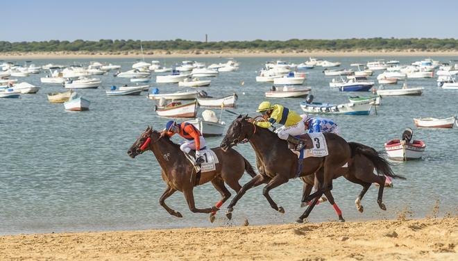 Carreras Sanlúcar de Barrameda caballos