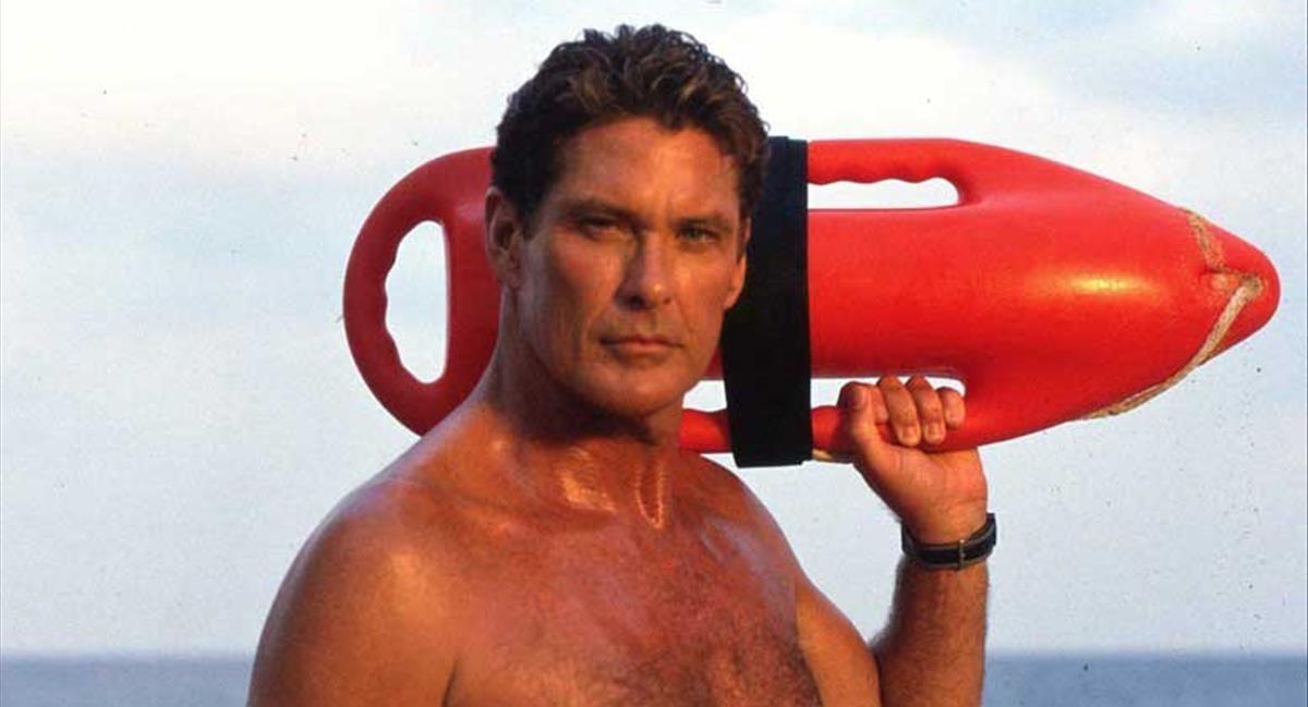 David Hasselhoff en 'Los vigilantes de la playa'.