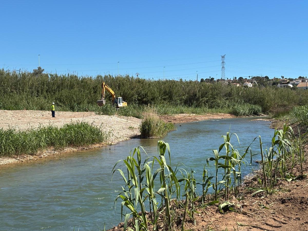 Río Túria a su paso por Riba-roja.