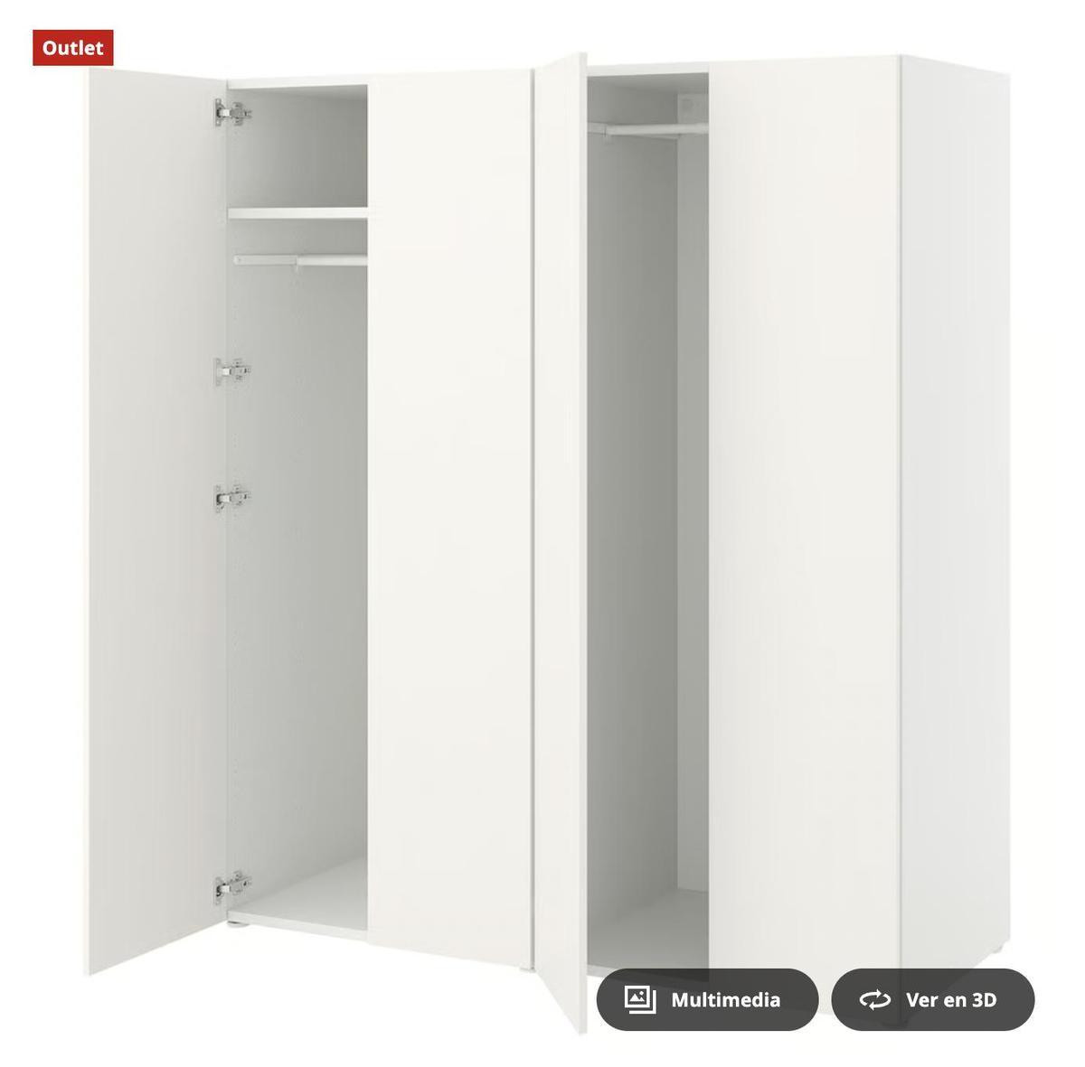 Armario del outlet de Ikea.