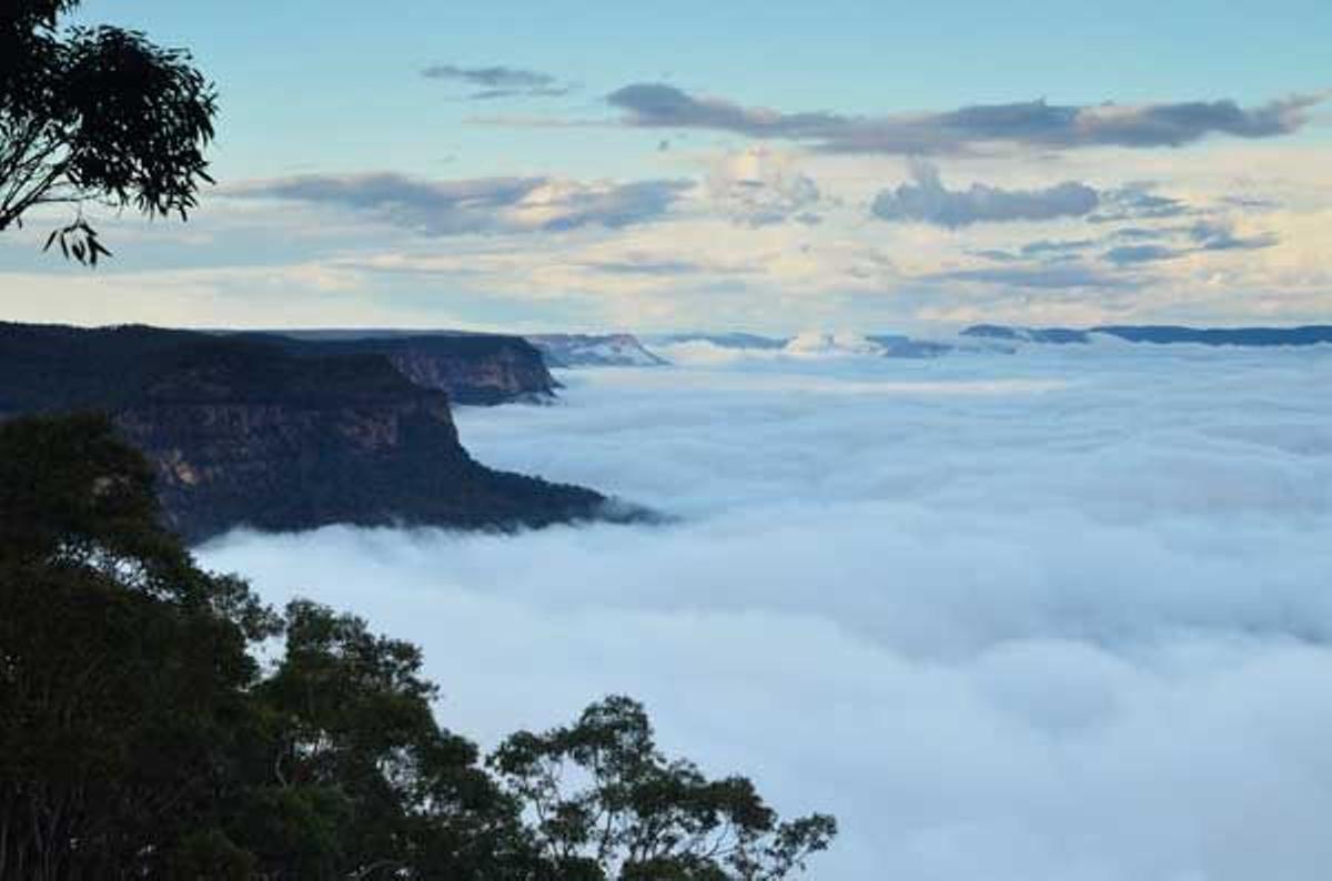 Lago Burragorang, en Nueva Gales del Sur, Australia.