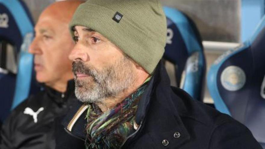 Paco Jémez, ayer en Can Misses. | M.S.