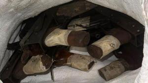 Les armes trobades a Figueres.