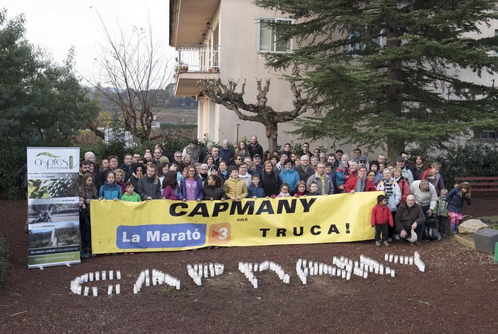 La Marató a les comarques gironines