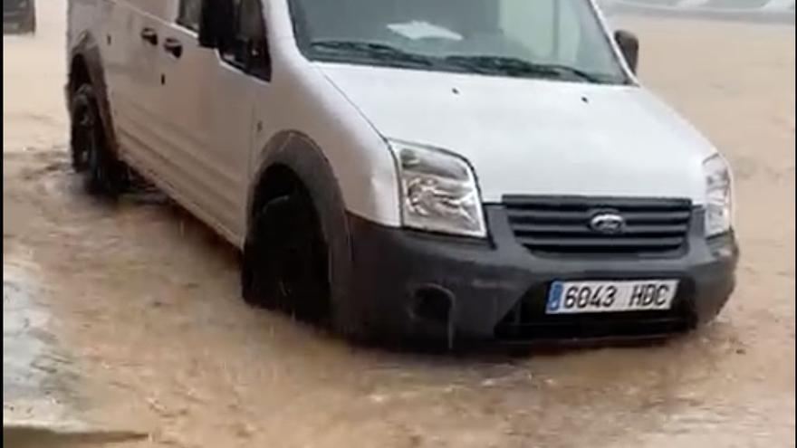 Tromba de agua en Capdepera