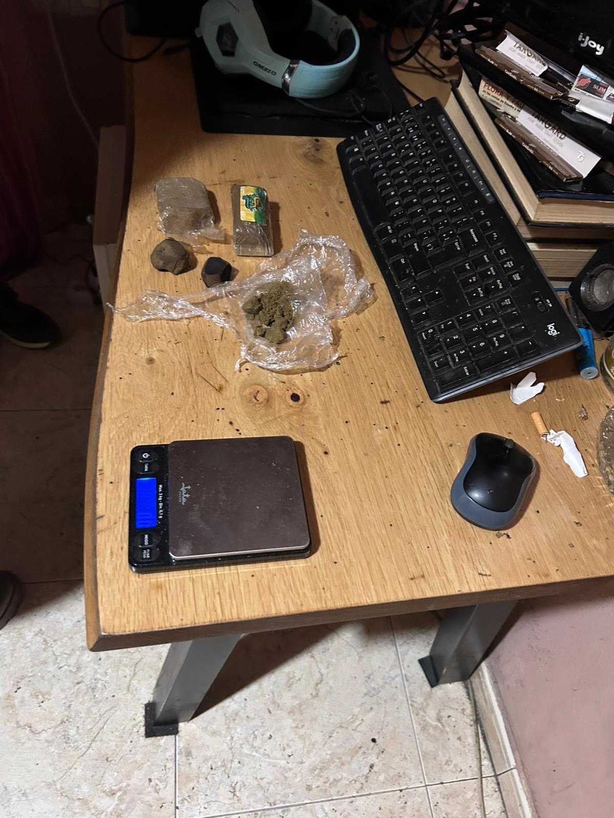 Una balança i haixix al narcopís de Blanes