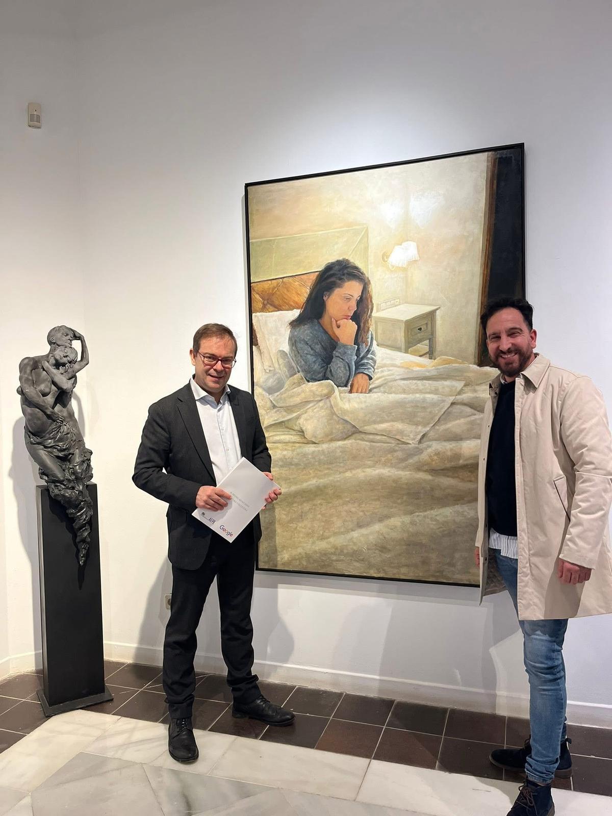 Sierra con Manuel Rodríguez