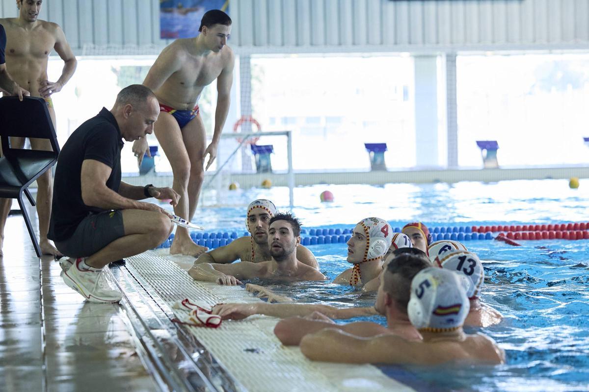 Entrenamiento conjunto España-Estados Unidos en el CAR de Sant Cugat