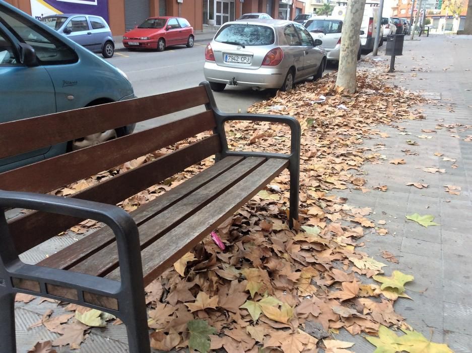 Brutícia acumulada als carrers