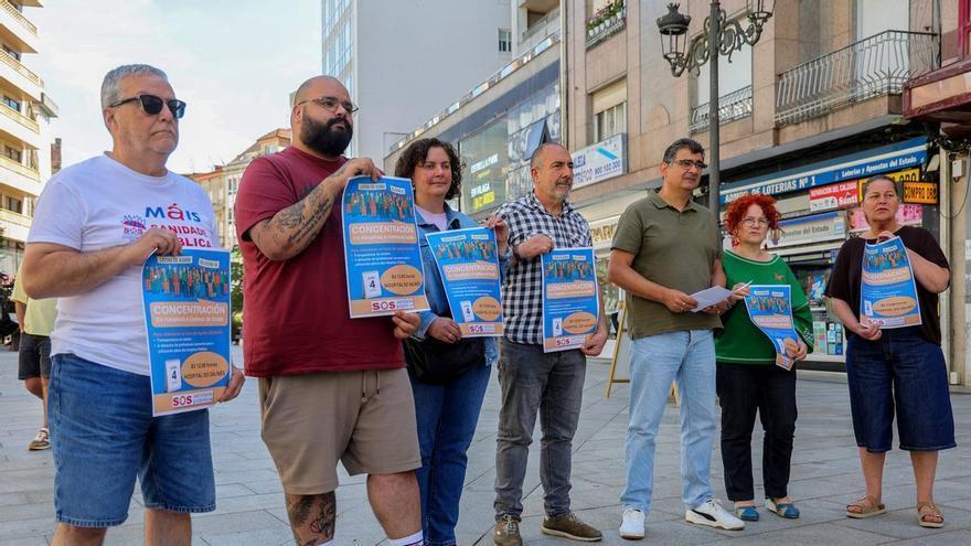 SOS Sanidade Pública de O Salnés convoca una protesta en el Hospital contra las listas de espera
