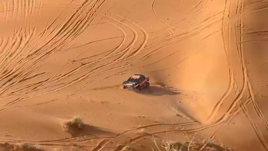 Así fue el accidente de Isidre Esteve que acabó con su retirada del Dakar