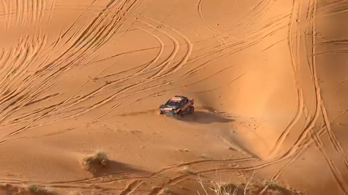 Así fue el accidente de Isidre Esteve que acabó con su retirada del Dakar