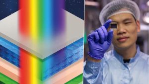 El científico que ha dirigido la investigación muestra su hallazgo