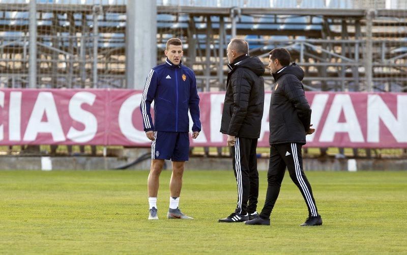 Entrenamiento del 15 de noviembre del Real Zaragoza