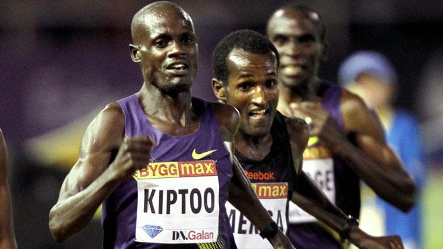 El atleta keniata Mark Kiptoo.