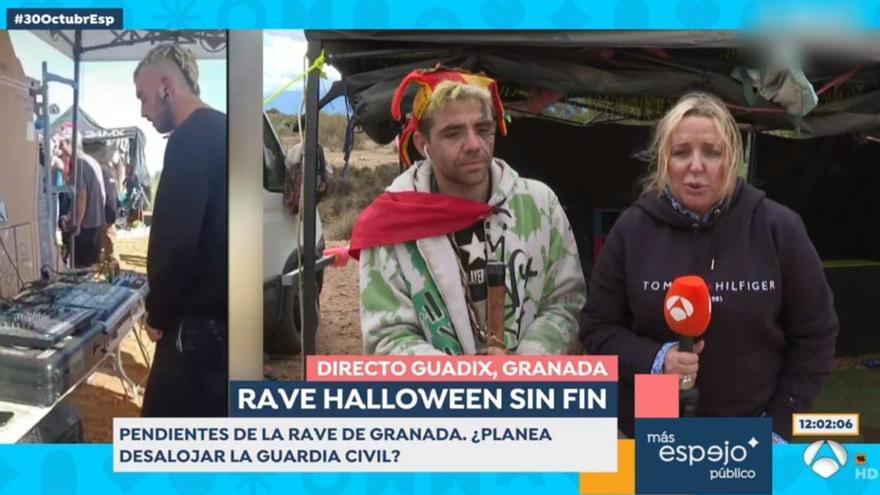 Un equipo de &#039;Espejo Público&#039;, agredido en una rave de Halloween en Granada: &quot;En todas partes hay tontos&quot;