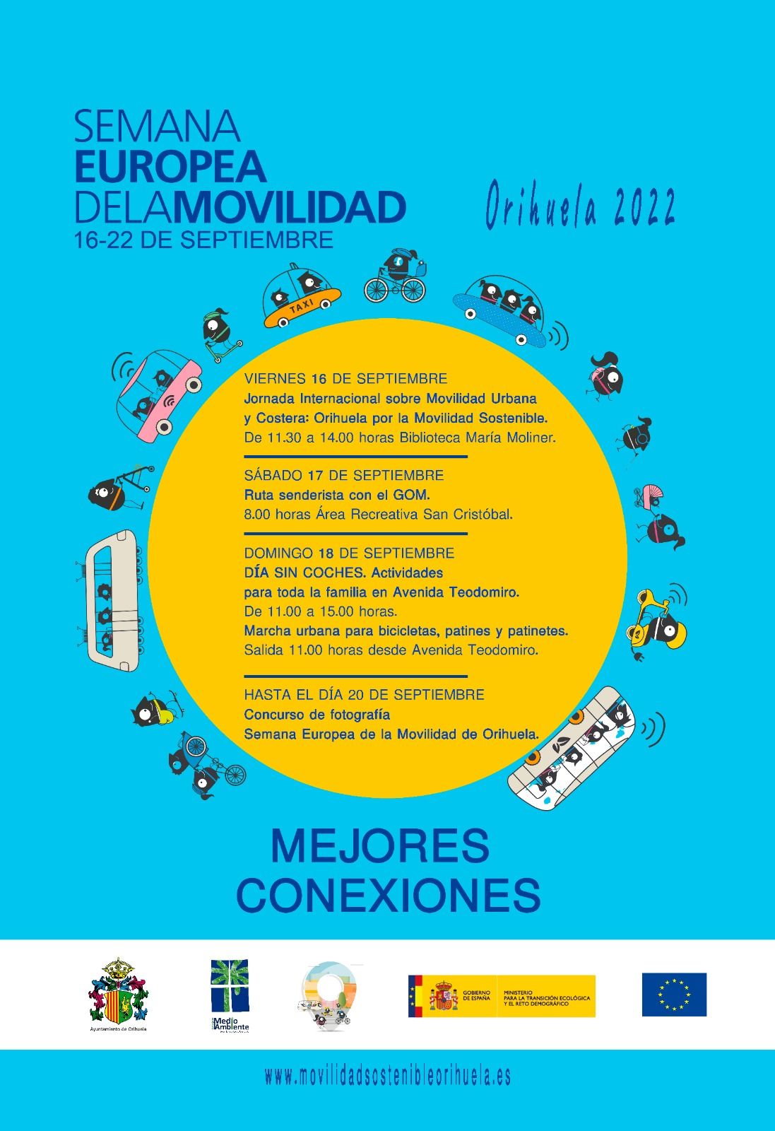 Cartel Semana europea de la movilidad