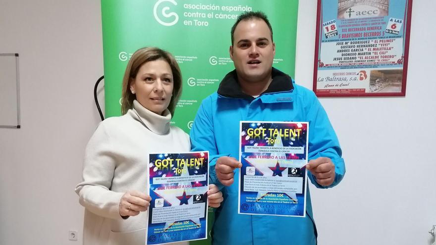 María Hernández y Josué Bermejo presentan la primera edición de &quot;Got Talent Toro&quot;