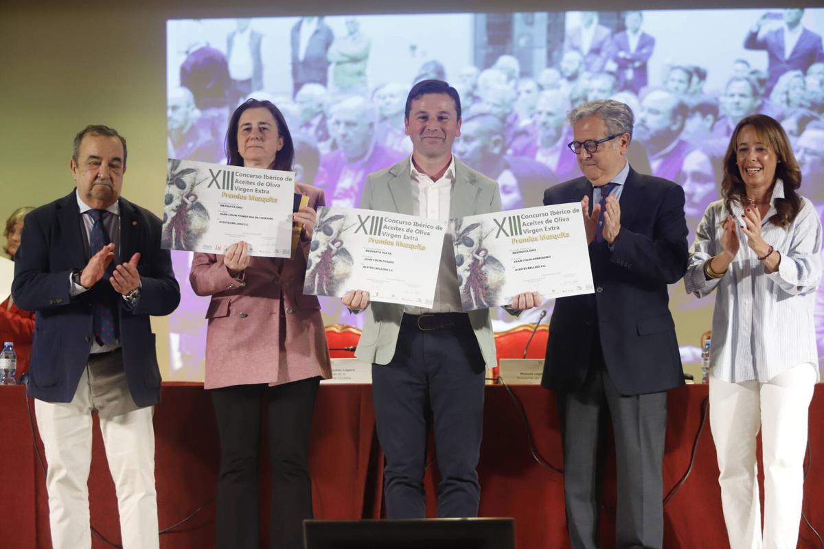 Dos aceites de la Subbética se alzan en el Concurso Ibérico de los Premios Mezquita