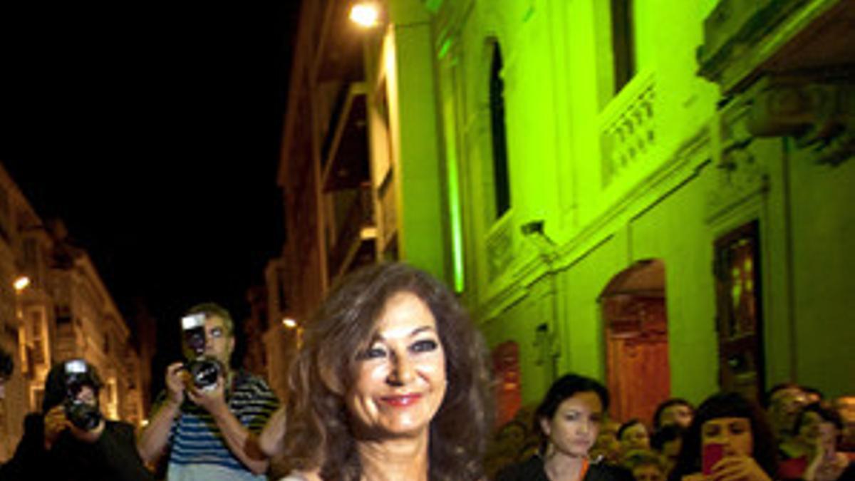 Ana Rosa Quintana, en Vitoria.