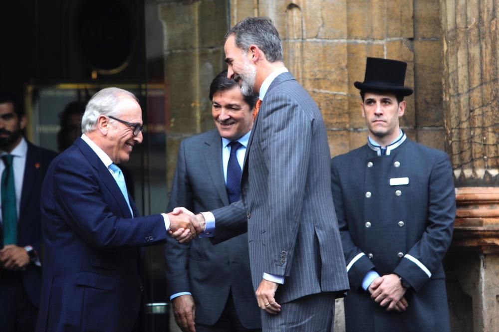 Premios Princesa de Asturias 2018: el Rey llega al