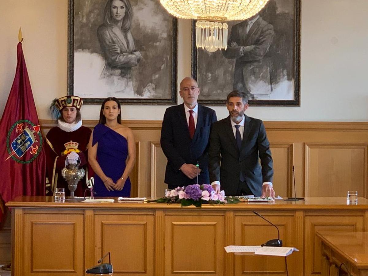 Pleno extraordinario de constitución da nova corporación municipal do Concello de Santiago