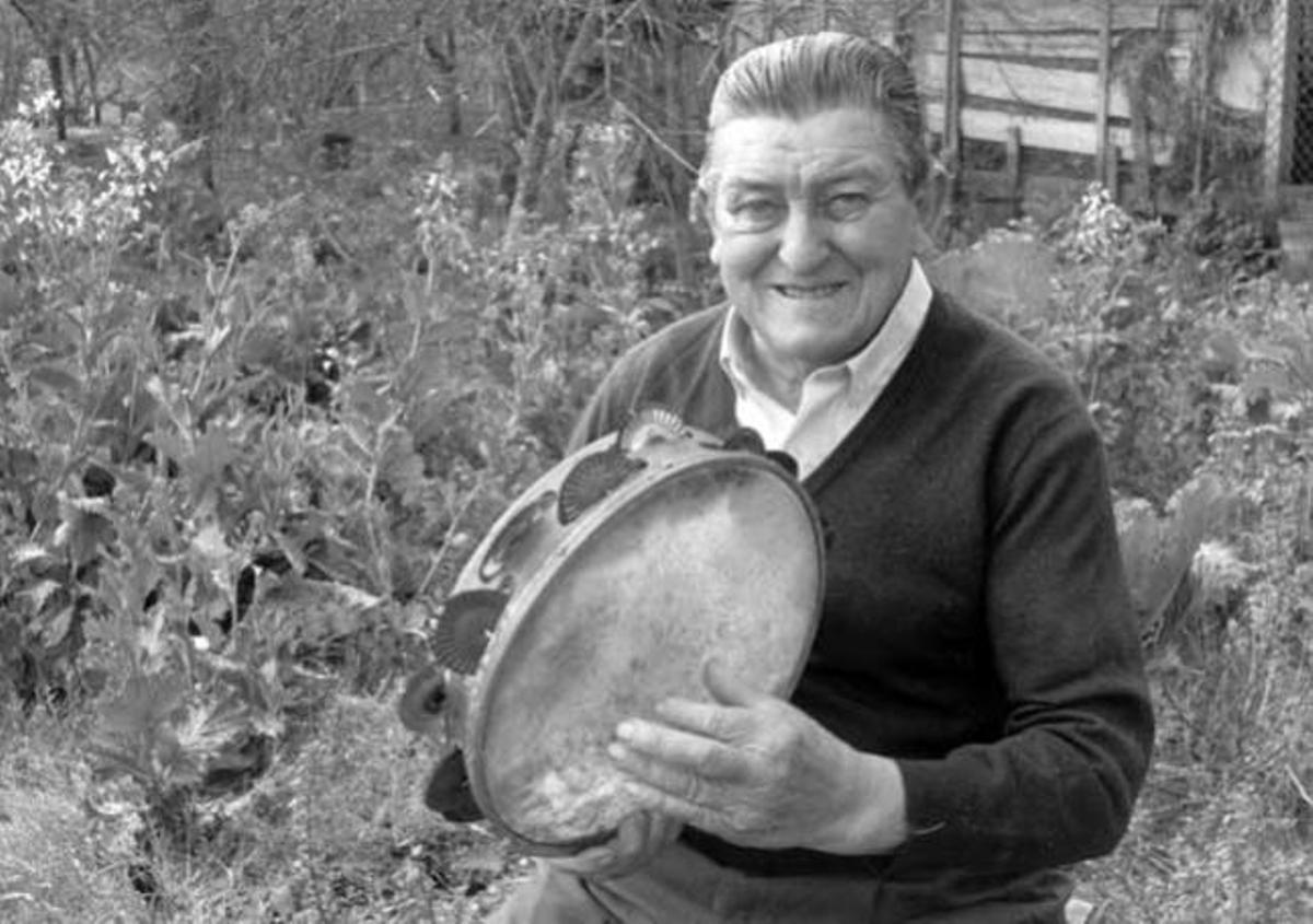 Melitón, en 1995 cuando fue nombrado vigués distinguido