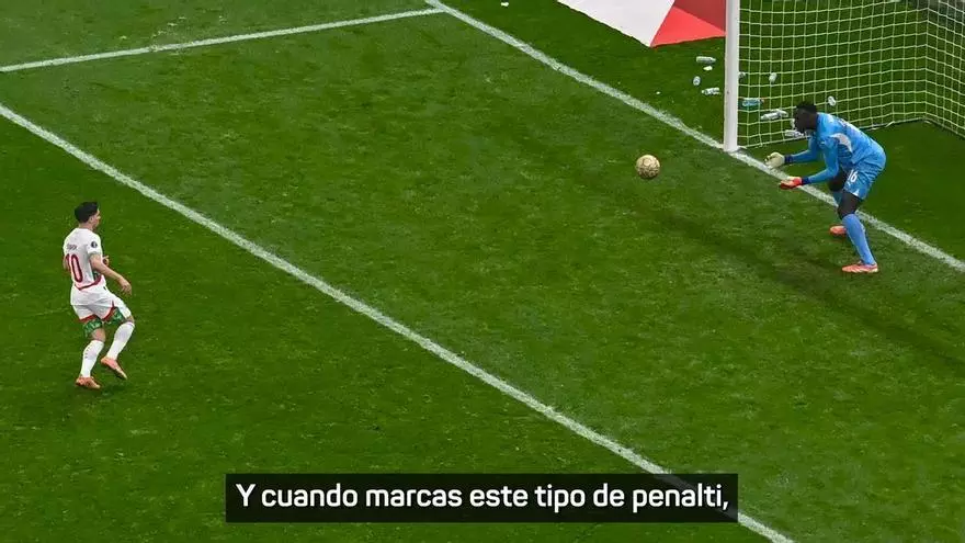 Luis Enrique defiende a Brahim tras el penalti: "Es un jugador magnífico"