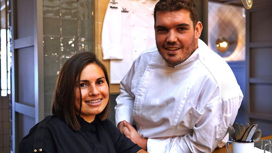 Daniel Moreno, cocinero y Mercedes Piña, jefa de sala de Tragatá.