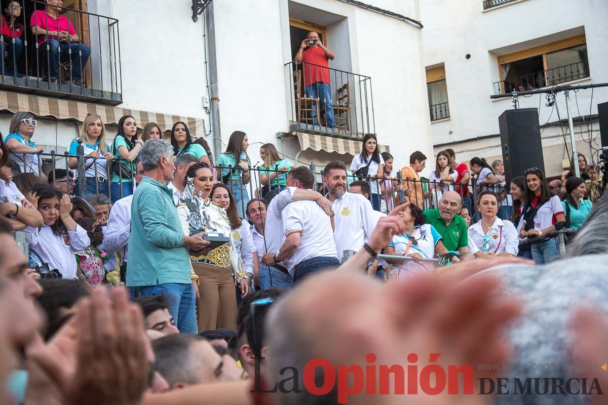 Entrega de premios del concurso morfológico de los Caballos del Vino de Caravaca