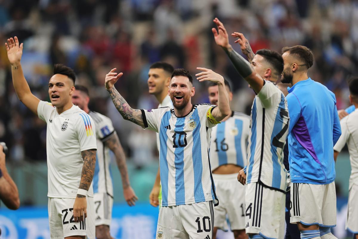 Messi arriba on volia: la final del Mundial