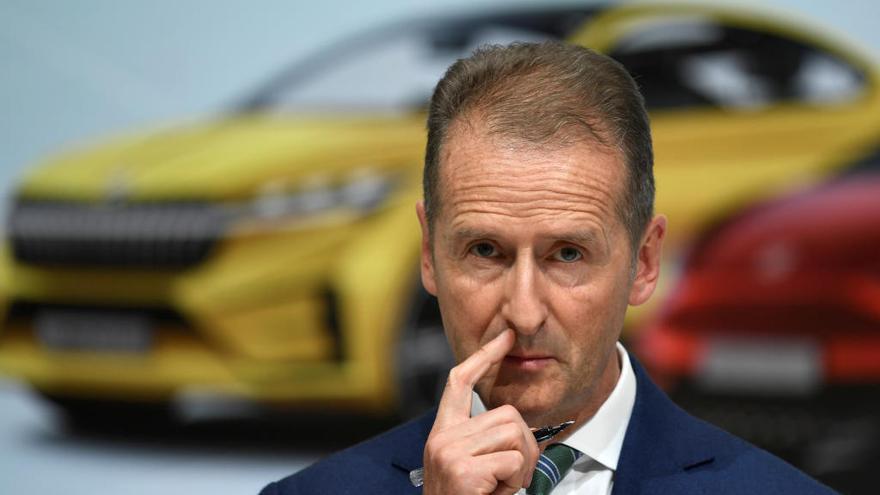 El presidente del grupo Volkswagen, Herbert Diess