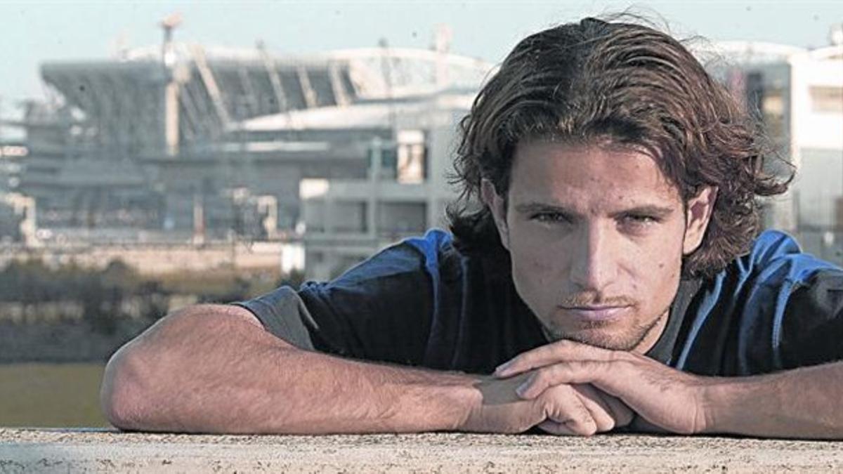 Lamela posó para EL PERIÓDICO durante los Juegos Olímpicos de Sídney, en el 2000.