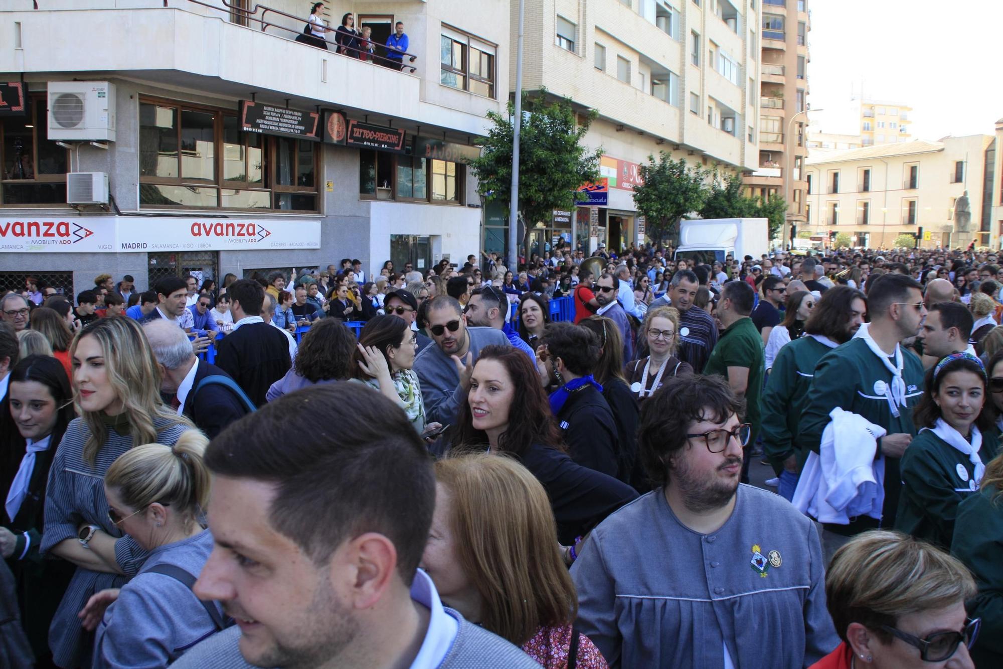 Las imágenes de la "mascletà" del 15 de marzo en Gandia