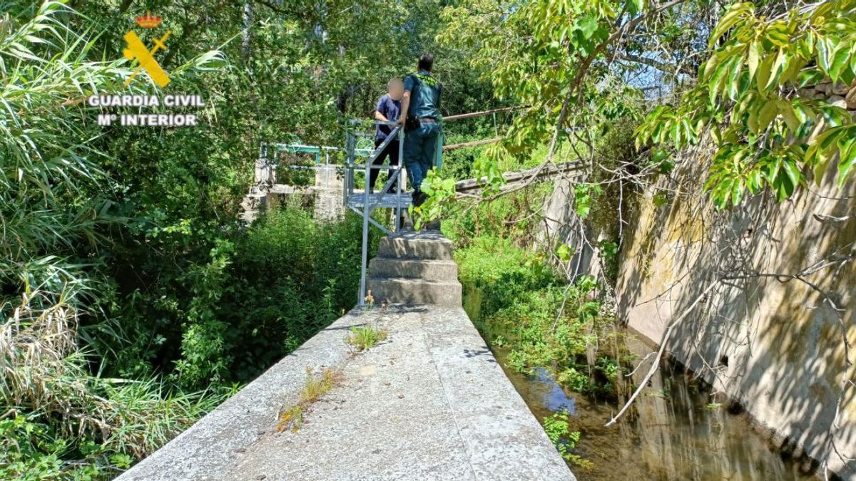 Cinco personas investigadas por desviar agua por un valor que podría superar los 150.000 euros.