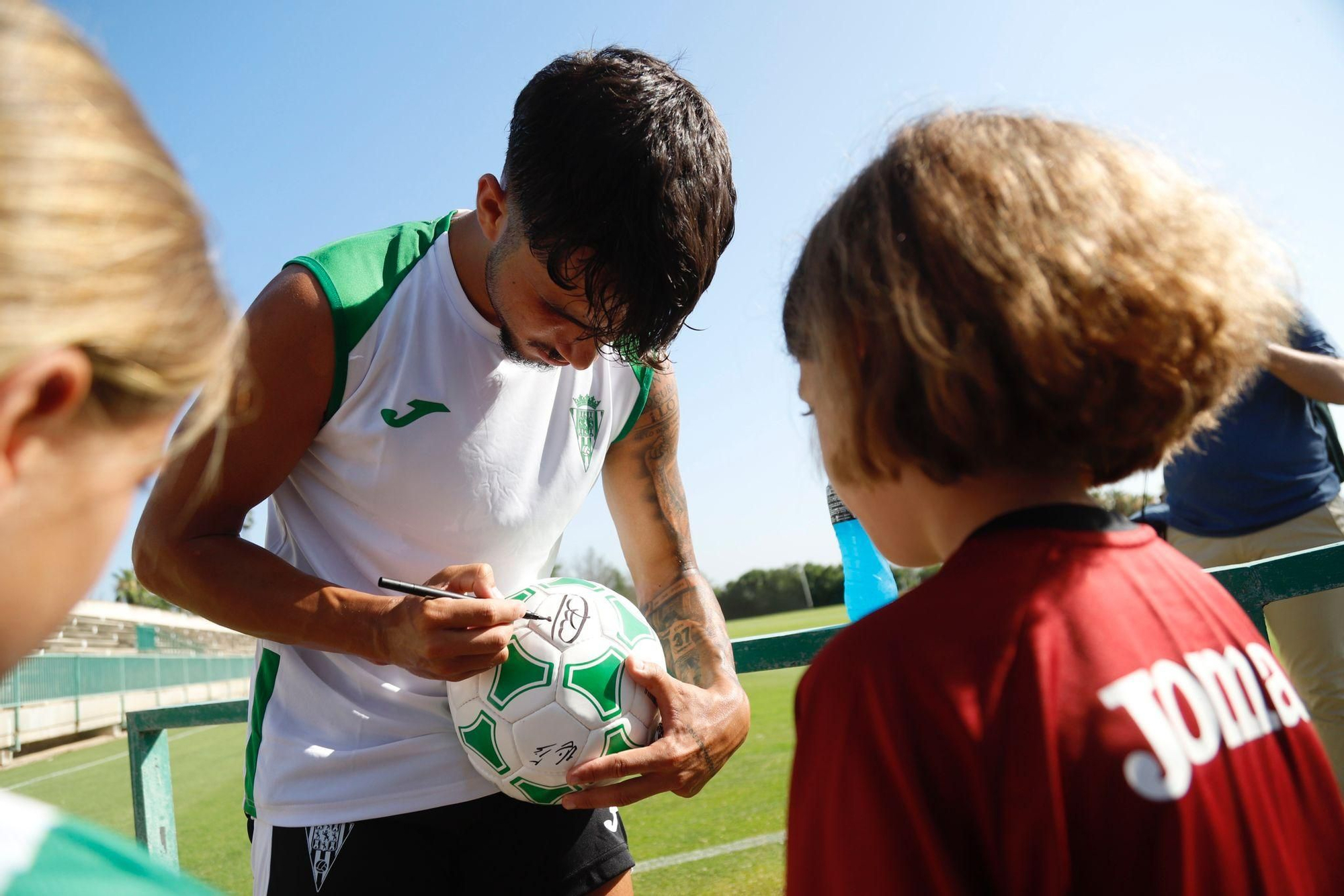El primer entrenamiento de la pretemporada del Córdoba CF, en imágenes