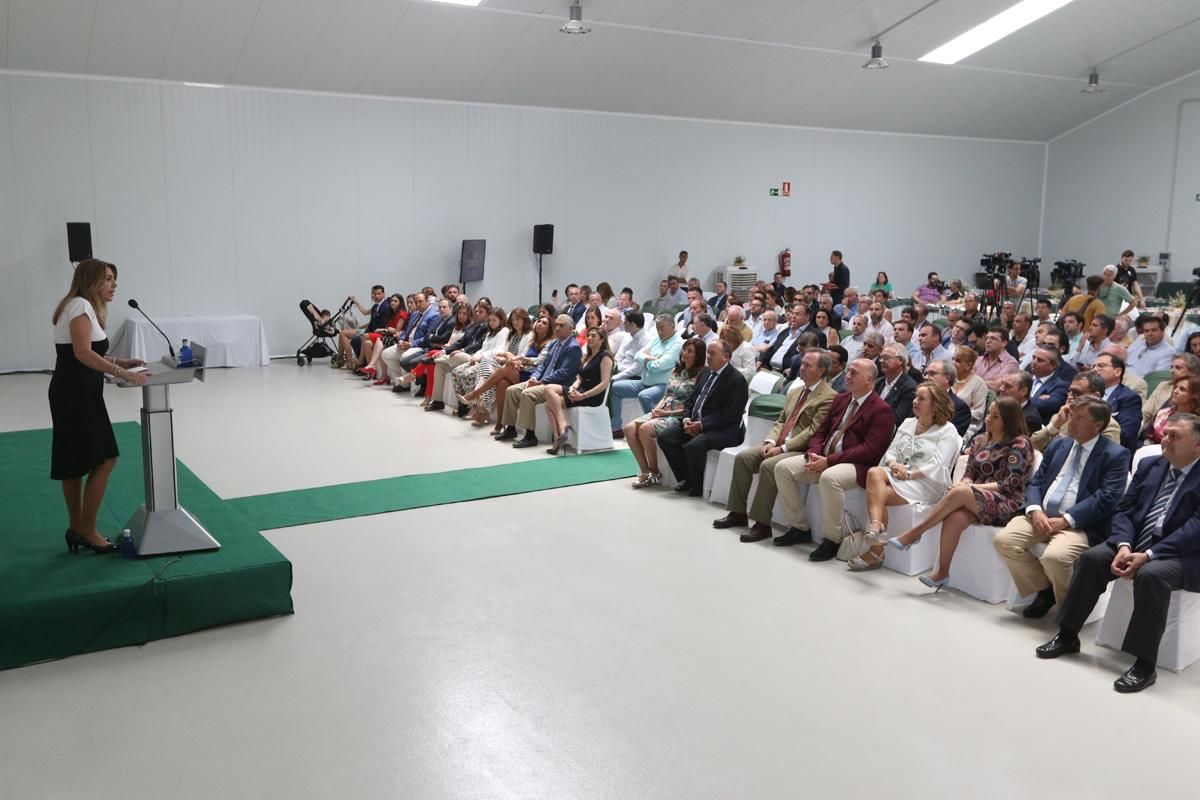 Susana Díaz de visita en Luque