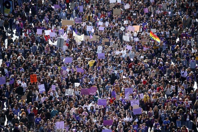 Concentraciones por el 8-M en Zaragoza