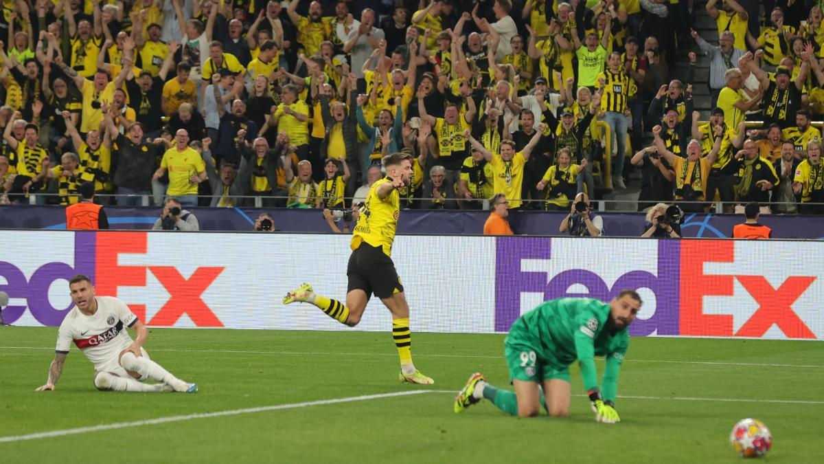 Niclas Füllkrug marcó el único gol en la ida de las semifinales de Champions League contra el PSG