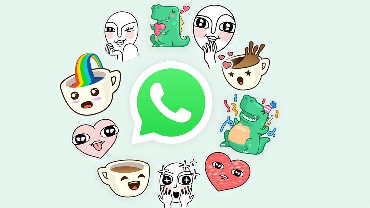 Los 'stickers' de WhatsApp