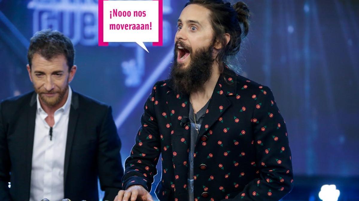 Jared Leto gaseado en Italia en una protesta antivacunas